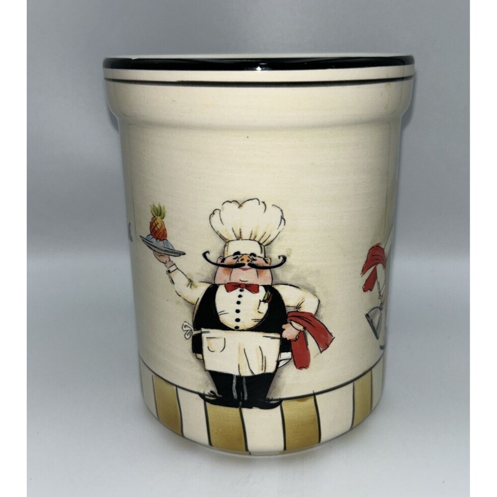 Italian Chef  Le Chef Utensil Holder by HD Designs - Discontinued
